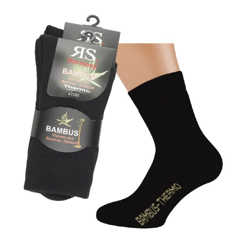 2-10 Paar warme Winter THERMO Bambus Viskose Socken Unisex