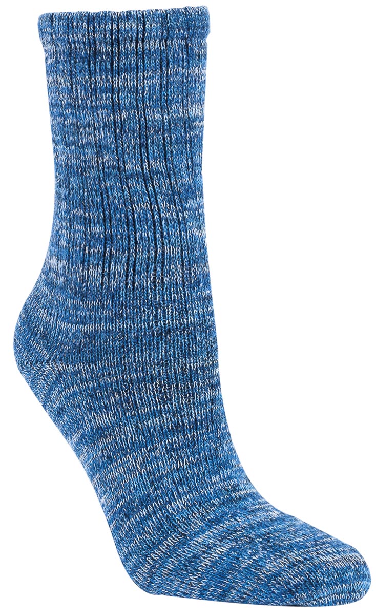 Bambus Socken in der Farbe blau. Speziell für den Winter gestrickt.