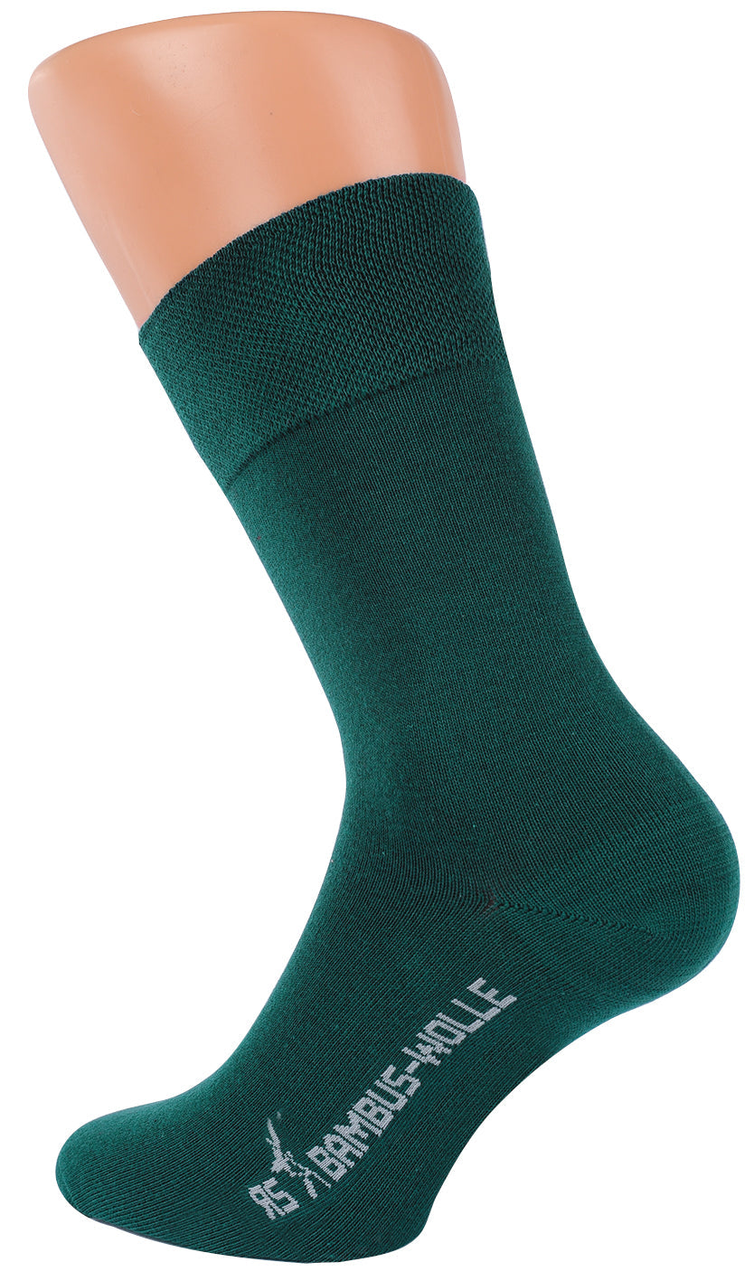 2 oder 4 Paar bunte warme Herbst Winter Bambus Viskose Socken mit Wolle Unisex