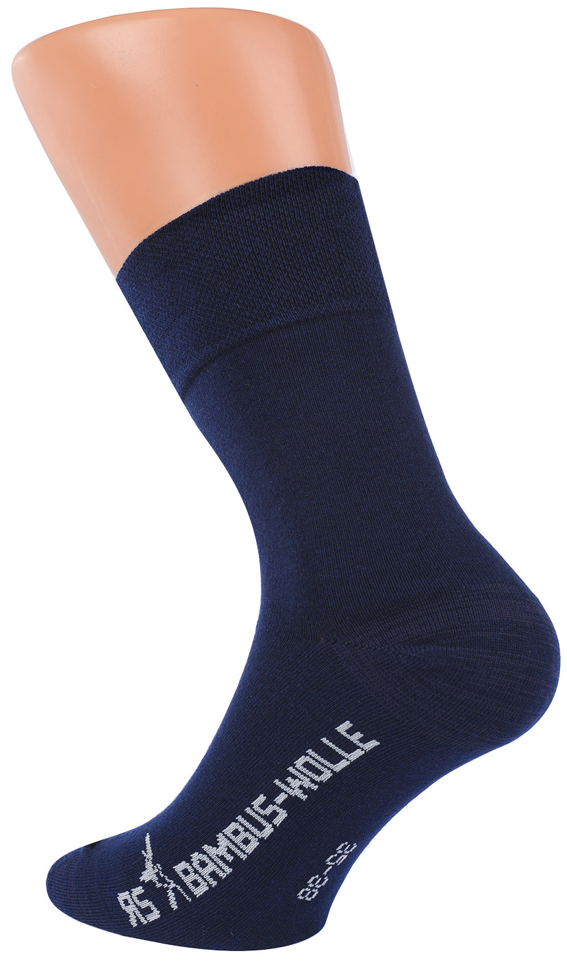 2 oder 4 Paar bunte warme Herbst Winter Bambus Viskose Socken mit Wolle Unisex