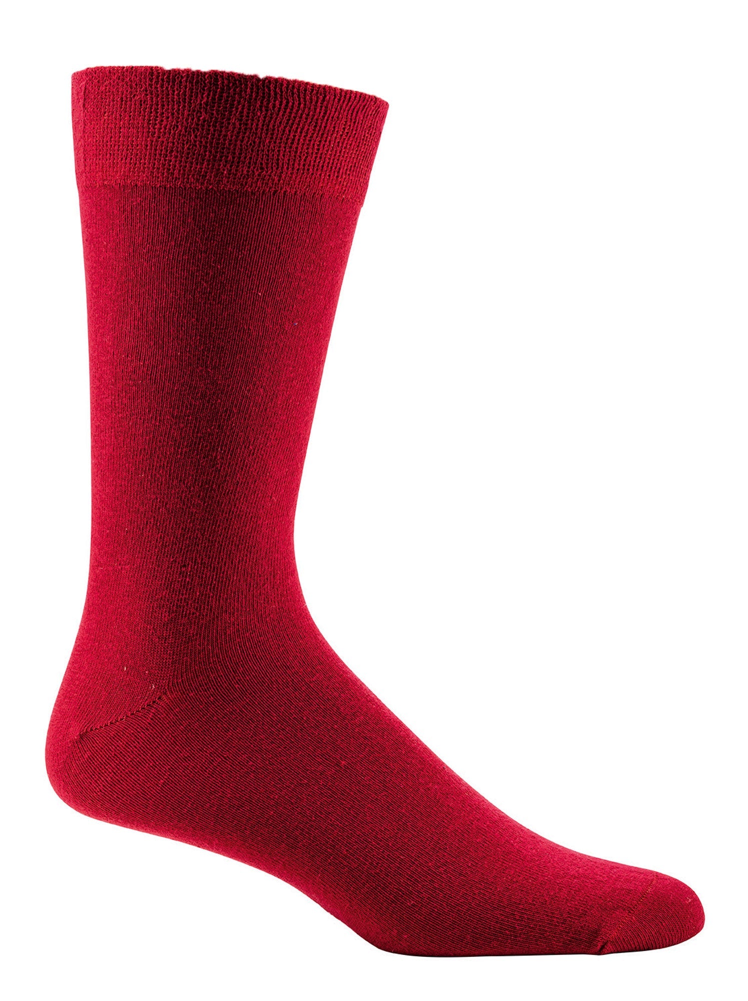 Bunte Herrensocken Nahaufnahme rot