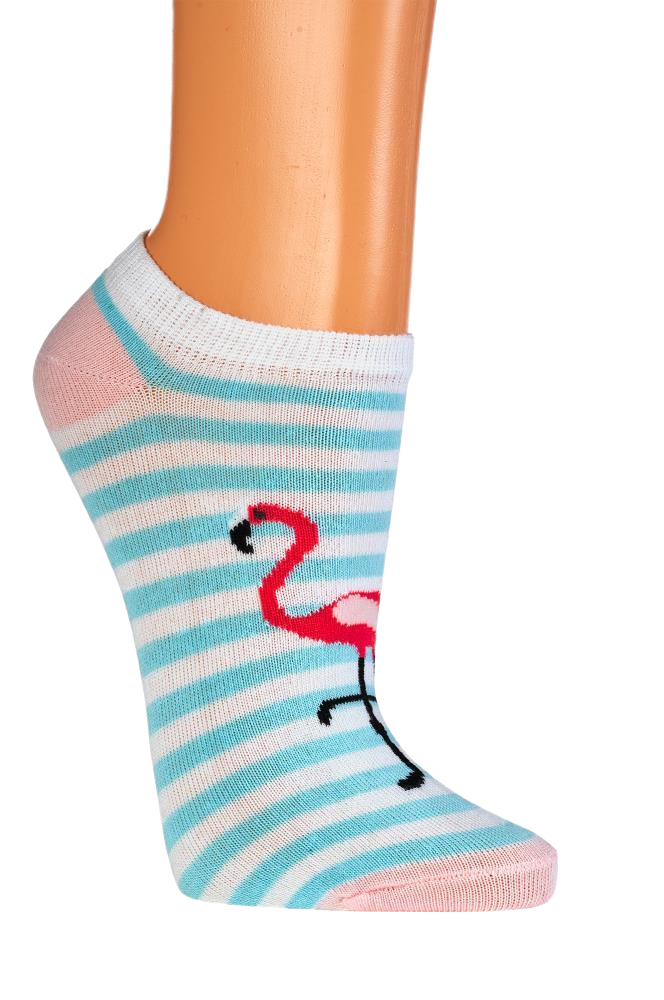 hier sind die Socken in der Farbe weiß mit blauen ringeln versehen abgebildet.