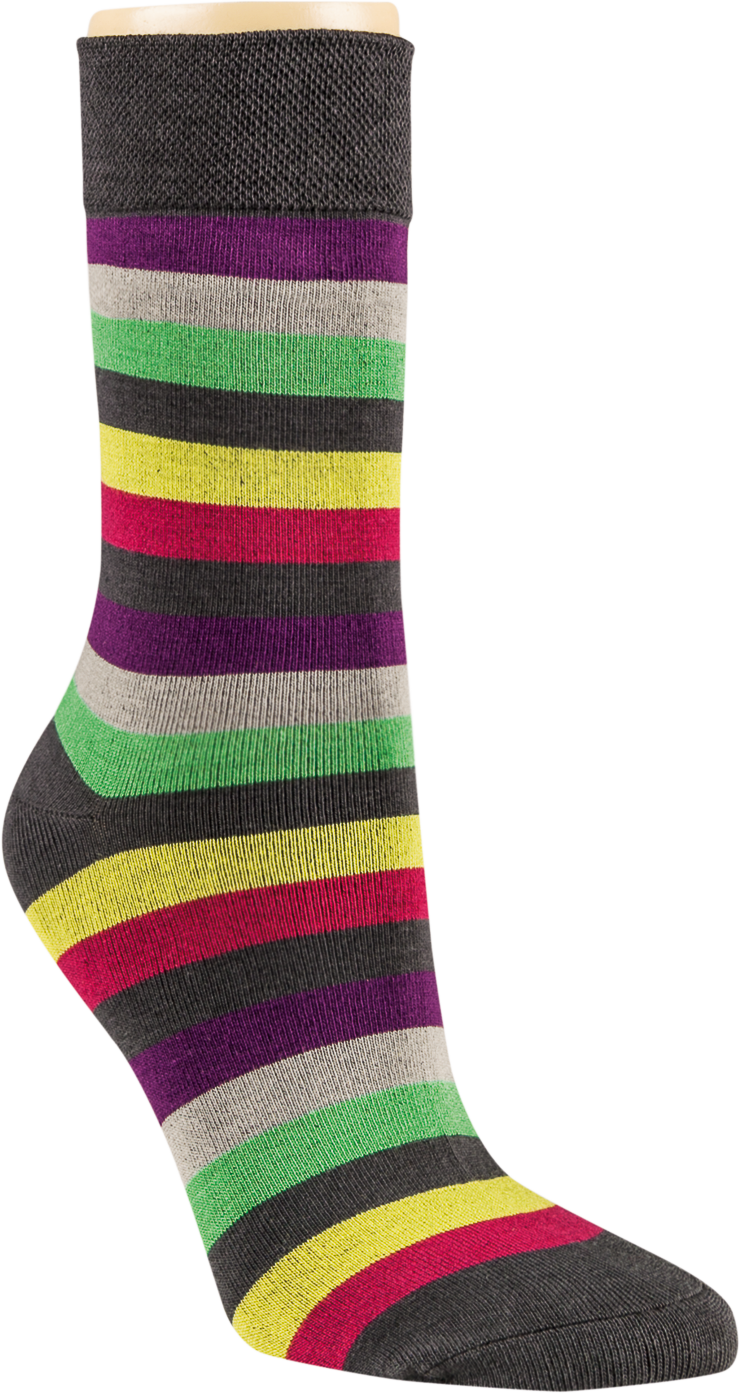 3-15 Paar Bambus Viskose Socken Ringel Softrand ohne Gummi