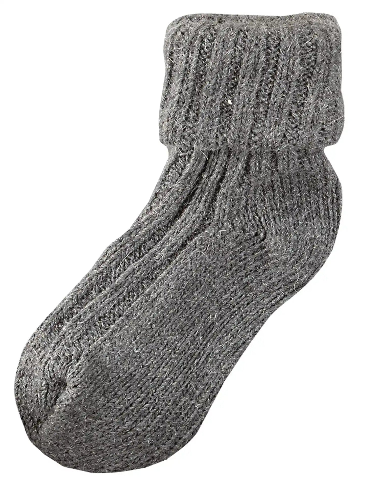 2 or 4 pairs of soft envelope socks with sheep and alpaca wool for men and women