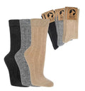 2 Paar Socken mit Merinowolle und Kaschmir für Damen und Herren