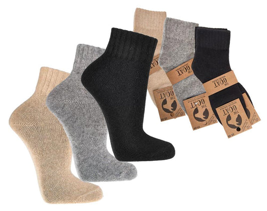 2 pairs of socks with merino wool and cashmere for men and women, short shaft