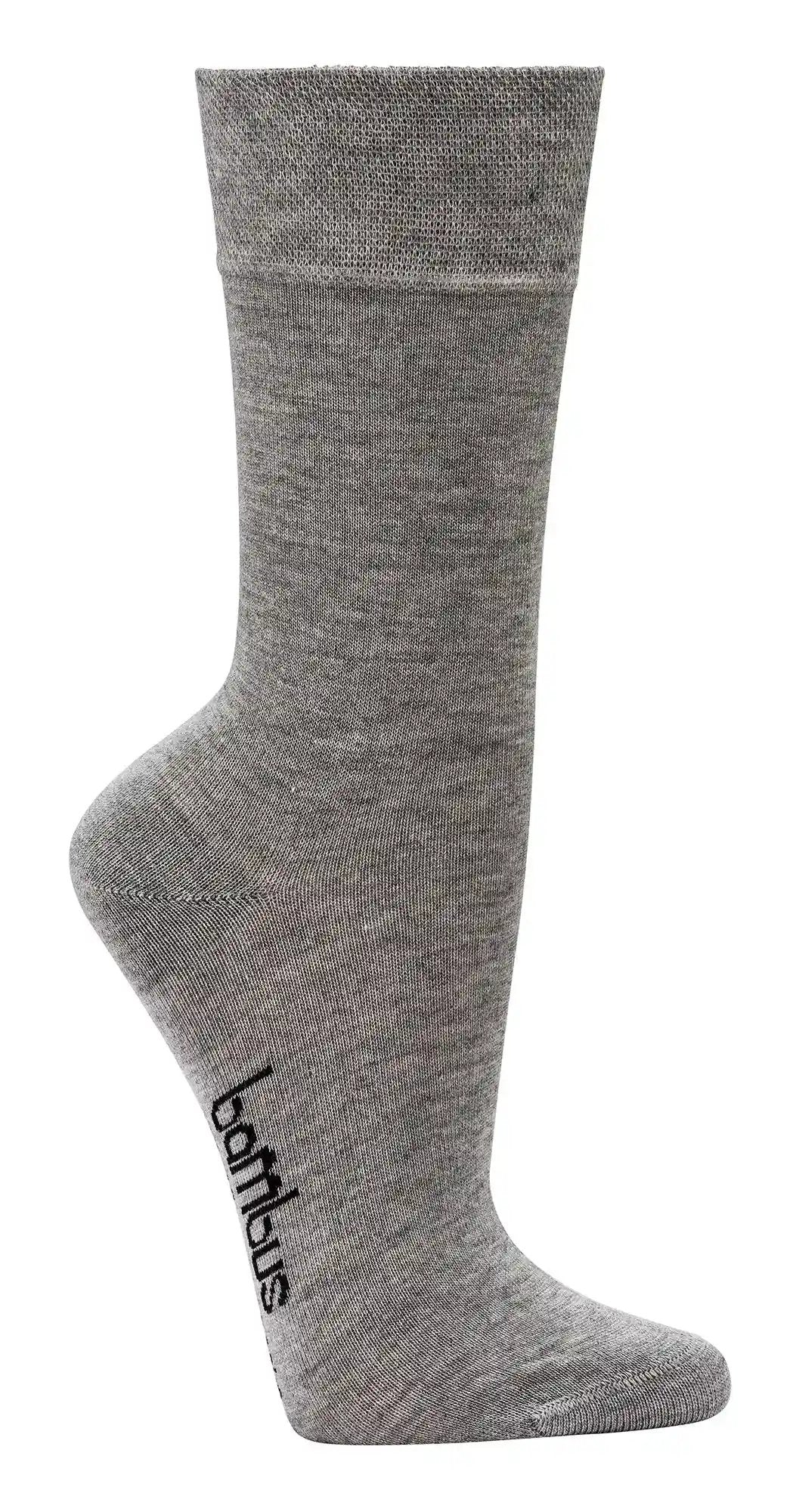 3-15 pairs of bamboo viscose socks melange soft edge without rubber for men and women