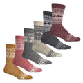2 Paar Norweger Socken mit Merino und Alpaka Wolle Unisex
