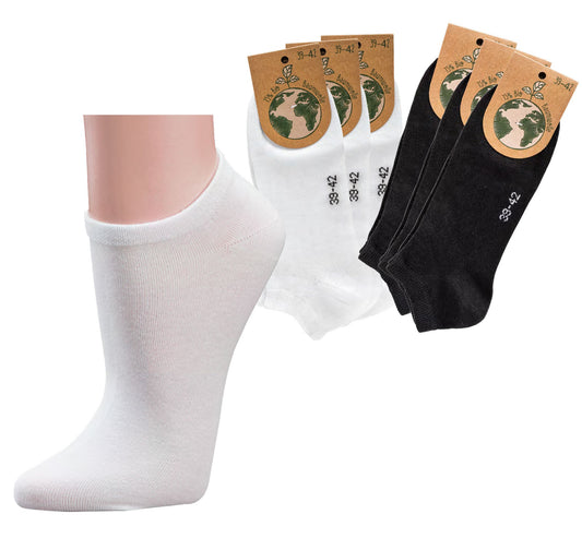 3-15 pares de calcetines deportivos orgánicos de algodón orgánico para mujer y hombre GOTS
