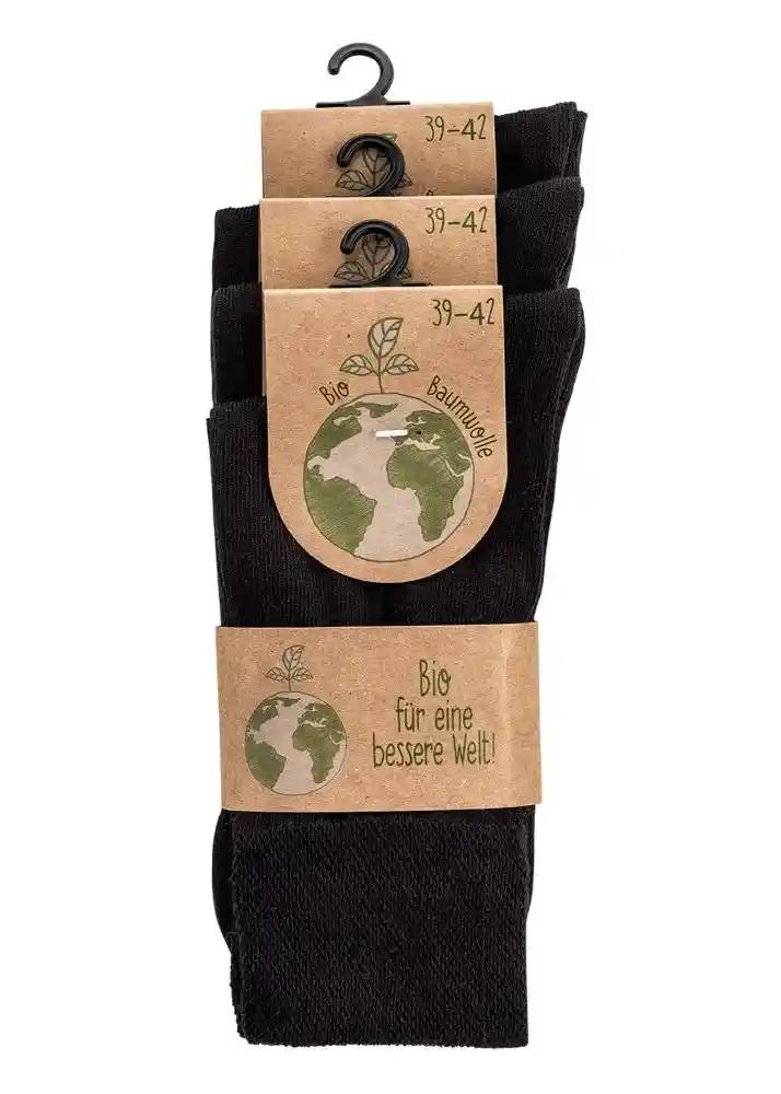 3-15 pares de calcetines con algodón orgánico, calcetines orgánicos para mujer y hombre, calcetines GOTS