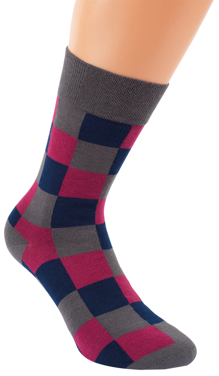 3-15 pairs of RS Harmony men's socks oversize with soft edge - cotton socks in 3 colors comfort without rubber print