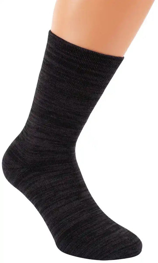 3-15 Paar warme Winter THERMO Baumwolle Socken Melange für Herren bis Gr. 50