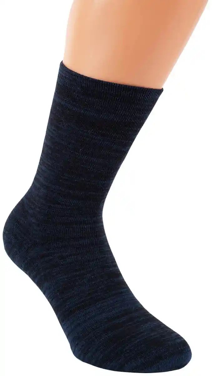 3-15 Paar warme Winter THERMO Baumwolle Socken Melange für Herren bis Gr. 50