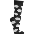 2 Paar Bambus Viskose Socken Damensocken schwarz-weiß