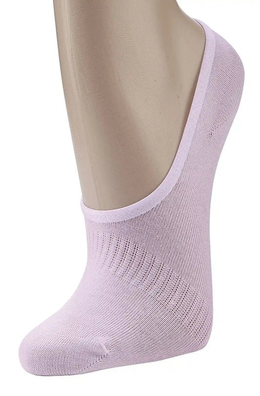 Hier sind die Ballerina Sneaker aus Bambus viskose in der Farbe pink abgebildet und reichen bis kurz unter den Knöchel.
