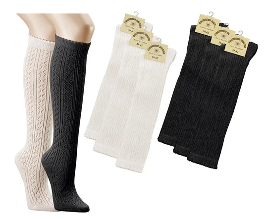 Traditional stockings, traditional socks, country house crochet look, dirndl, Wiesn, Oktoberfest country